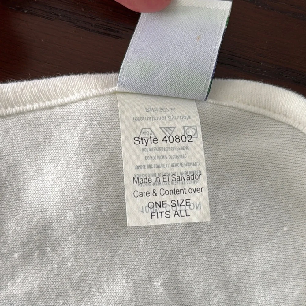 Kids Bib - Blue and White